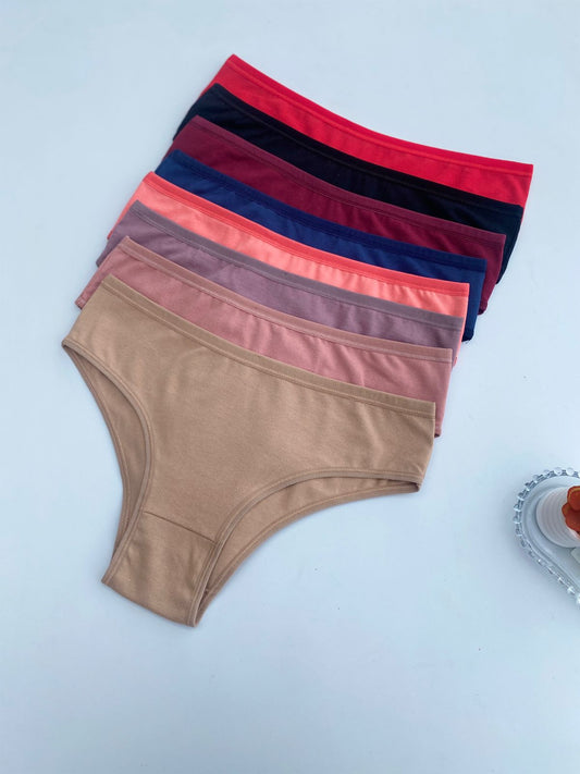 5-Pack Sunset Romance Stretch Cotton Bikini Panty